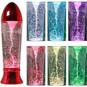Tornado Lamp 10.5" Cool Kids Toy LED Color Changing,Tornado Maker Kid Safe Toy